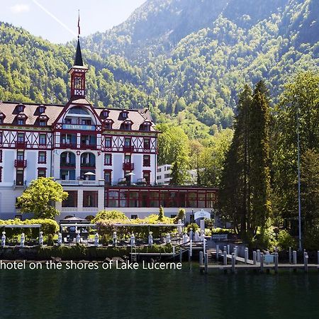 Hotel Vitznauerhof - Lifestyle Hideaway At Lake Lucerne ภายนอก รูปภาพ