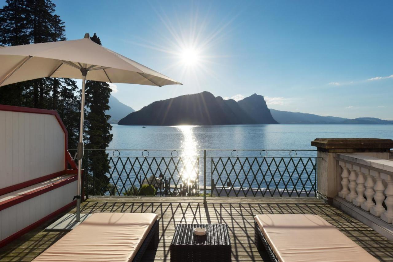 Hotel Vitznauerhof - Lifestyle Hideaway At Lake Lucerne ภายนอก รูปภาพ
