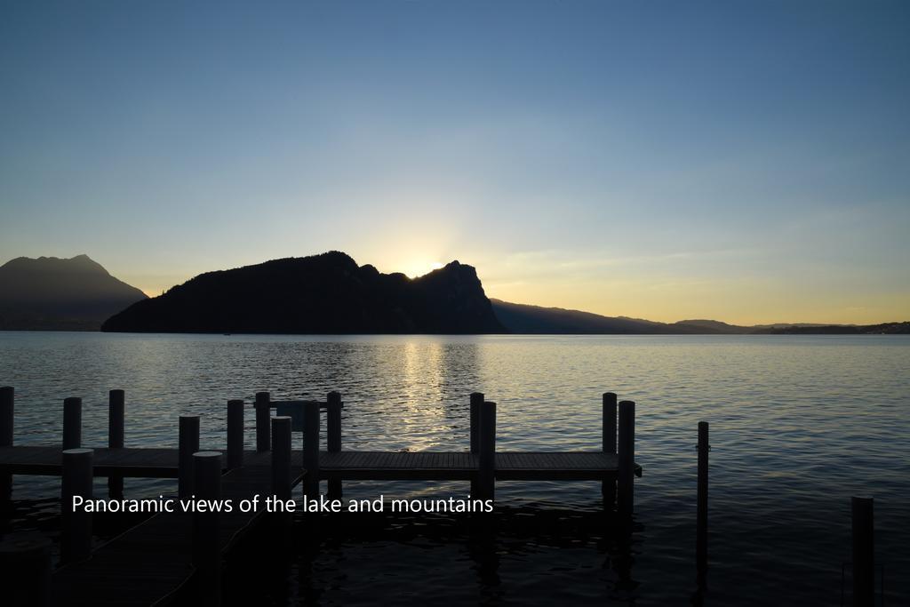 Hotel Vitznauerhof - Lifestyle Hideaway At Lake Lucerne ภายนอก รูปภาพ
