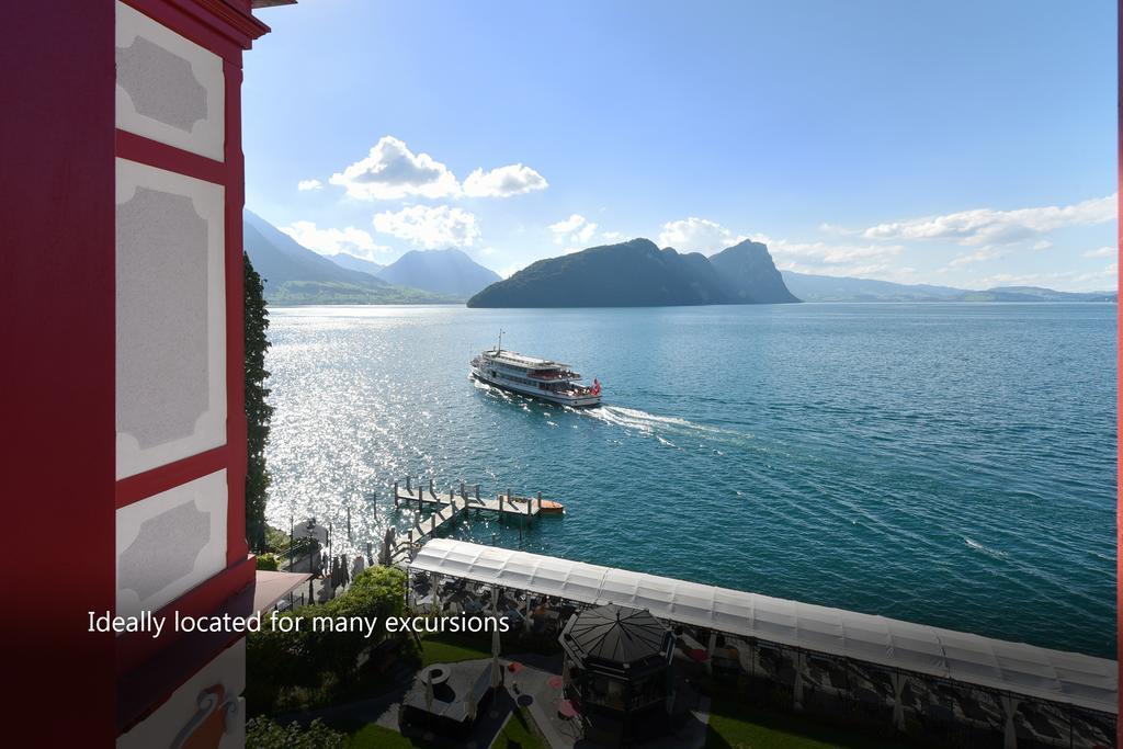 Hotel Vitznauerhof - Lifestyle Hideaway At Lake Lucerne ภายนอก รูปภาพ