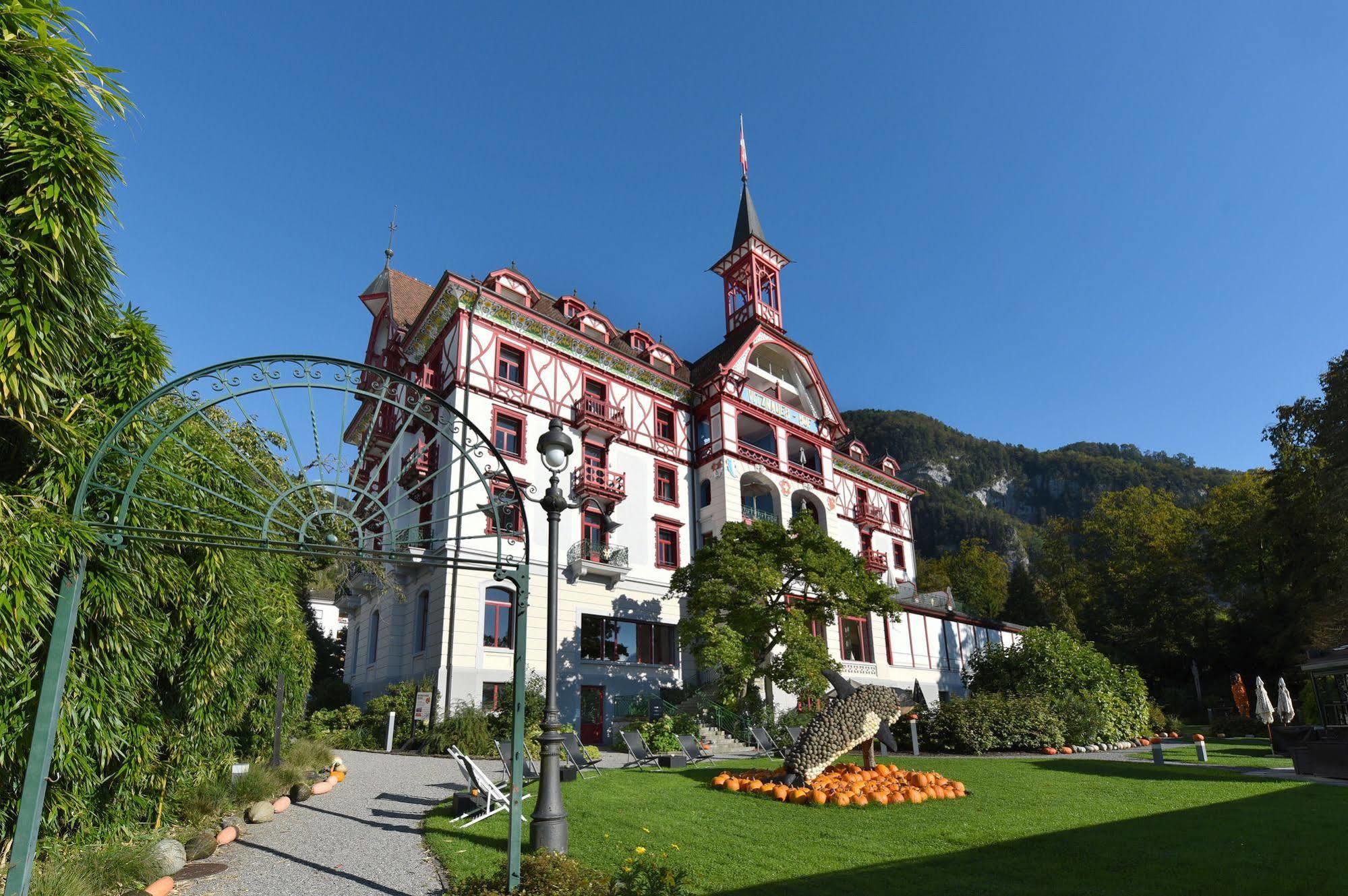 Hotel Vitznauerhof - Lifestyle Hideaway At Lake Lucerne ภายนอก รูปภาพ