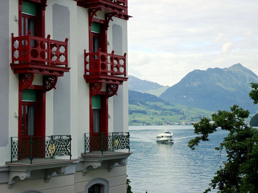 Hotel Vitznauerhof - Lifestyle Hideaway At Lake Lucerne ภายนอก รูปภาพ